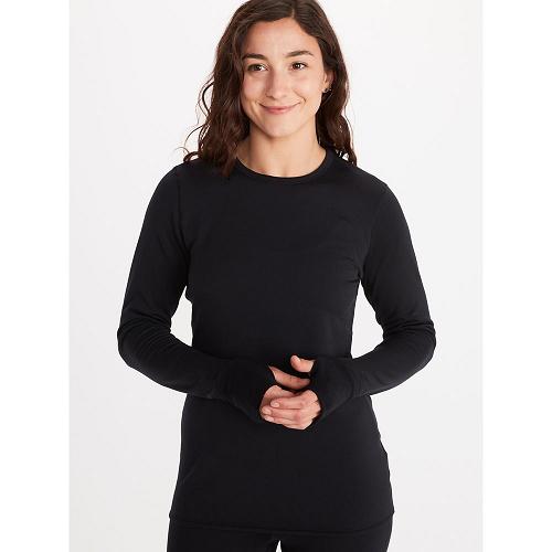 Marmot Polartec Clothes - Womens Baselayers Black CA7683140 Canada